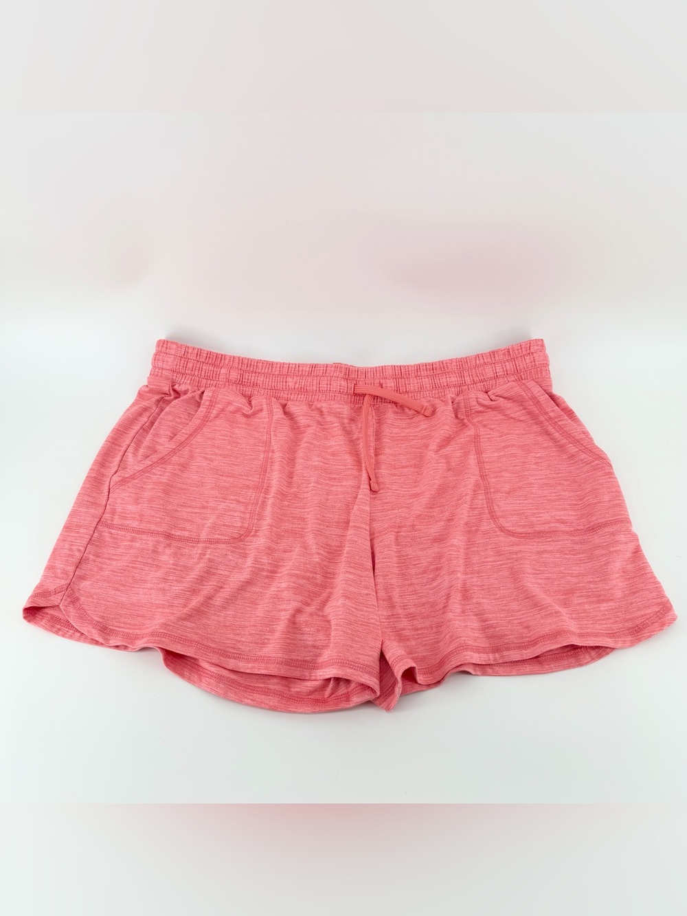 St. John’s Bay XL Pink Heathered Lounge Shorts 5”